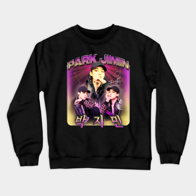 BTS JIMIN BOOTLEG T-SHIRT Crewneck Sweatshirt by Vinsgraphic 